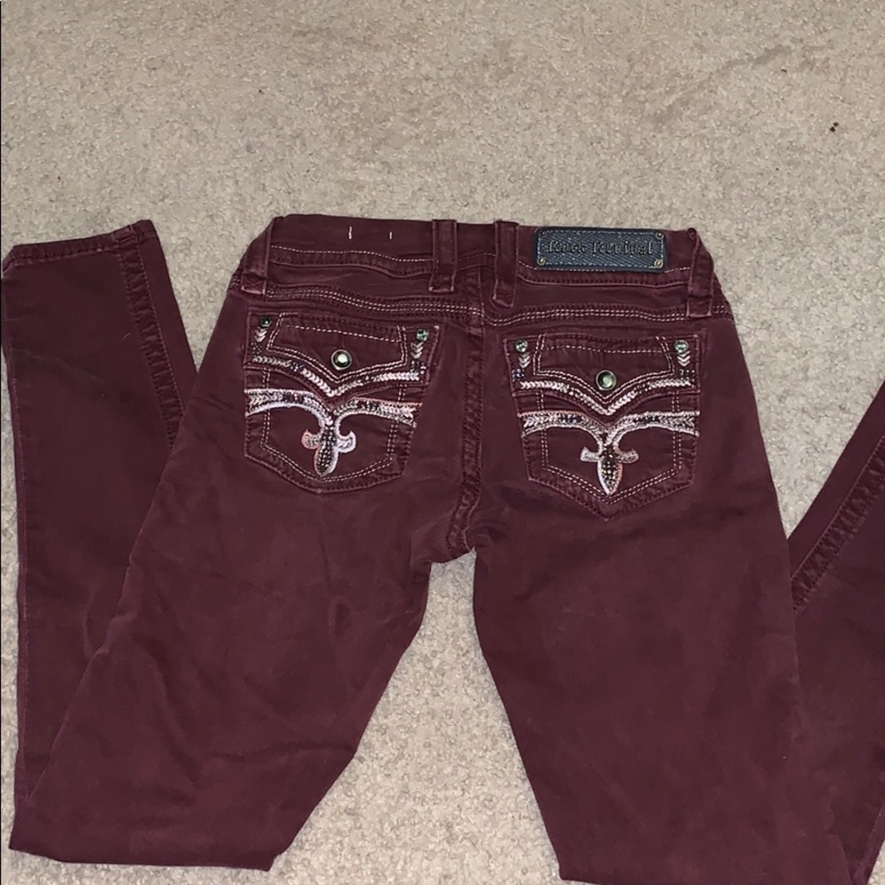 Burgundy Women Rock Revivals